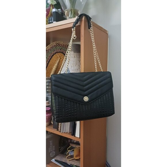 Anne Klein Shoulder Bag with Chain - Picture 1 of 4
